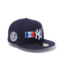 59FIFTY ニューエラ 1920-2020 ニューヨーク・ヤンキース ネイビー × ホワイト グレーアンダーバイザー