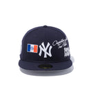 59FIFTY ニューエラ 1920-2020 ニューヨーク・ヤンキース ネイビー × ホワイト グレーアンダーバイザー