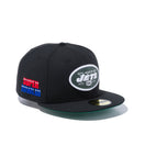 59FIFTY NFL カスタム ニューヨーク・ジェッツ スーパーボウル エンブレム グリーンアンダーバイザー