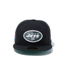 59FIFTY NFL カスタム ニューヨーク・ジェッツ スーパーボウル エンブレム グリーンアンダーバイザー