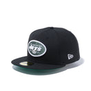 59FIFTY NFL カスタム ニューヨーク・ジェッツ スーパーボウル エンブレム グリーンアンダーバイザー