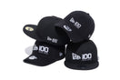 59FIFTY ニューエラ 100周年ロゴ フロント ブラック × ホワイト