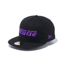59FIFTY 2000’s ロゴ new era ブラック × パープル