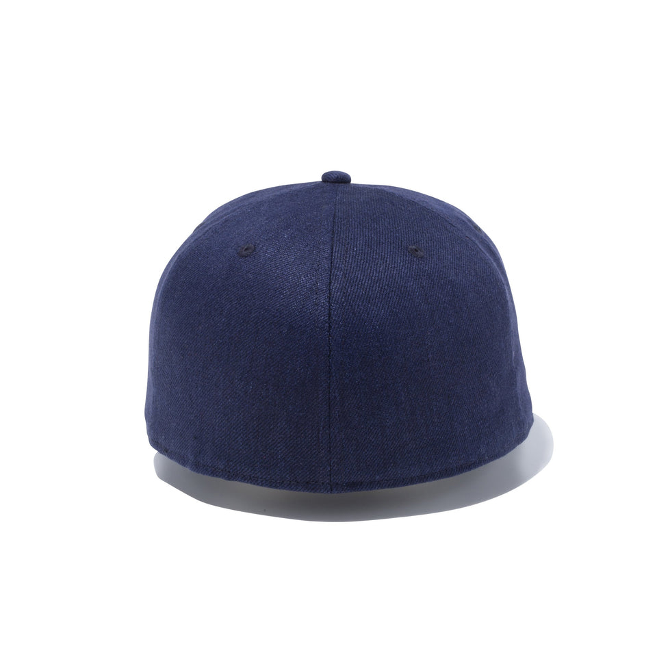 59FIFTY リネンデニム ネイビー ホワイトフラッグ