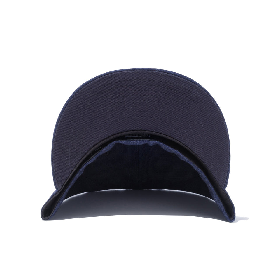 59FIFTY リネンデニム ネイビー ホワイトフラッグ
