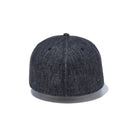 59FIFTY リネンデニム ブラック ホワイトフラッグ