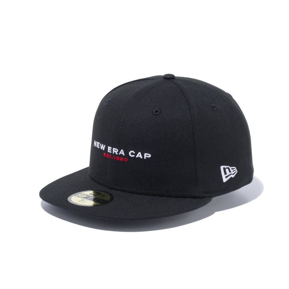 59FIFTY ベーシックファブリックス NEW ERA CAP ブラック