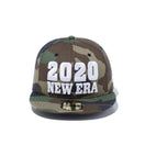59FIFTY New Era 2020 ウッドランドカモ ブラックアンダーバイザー