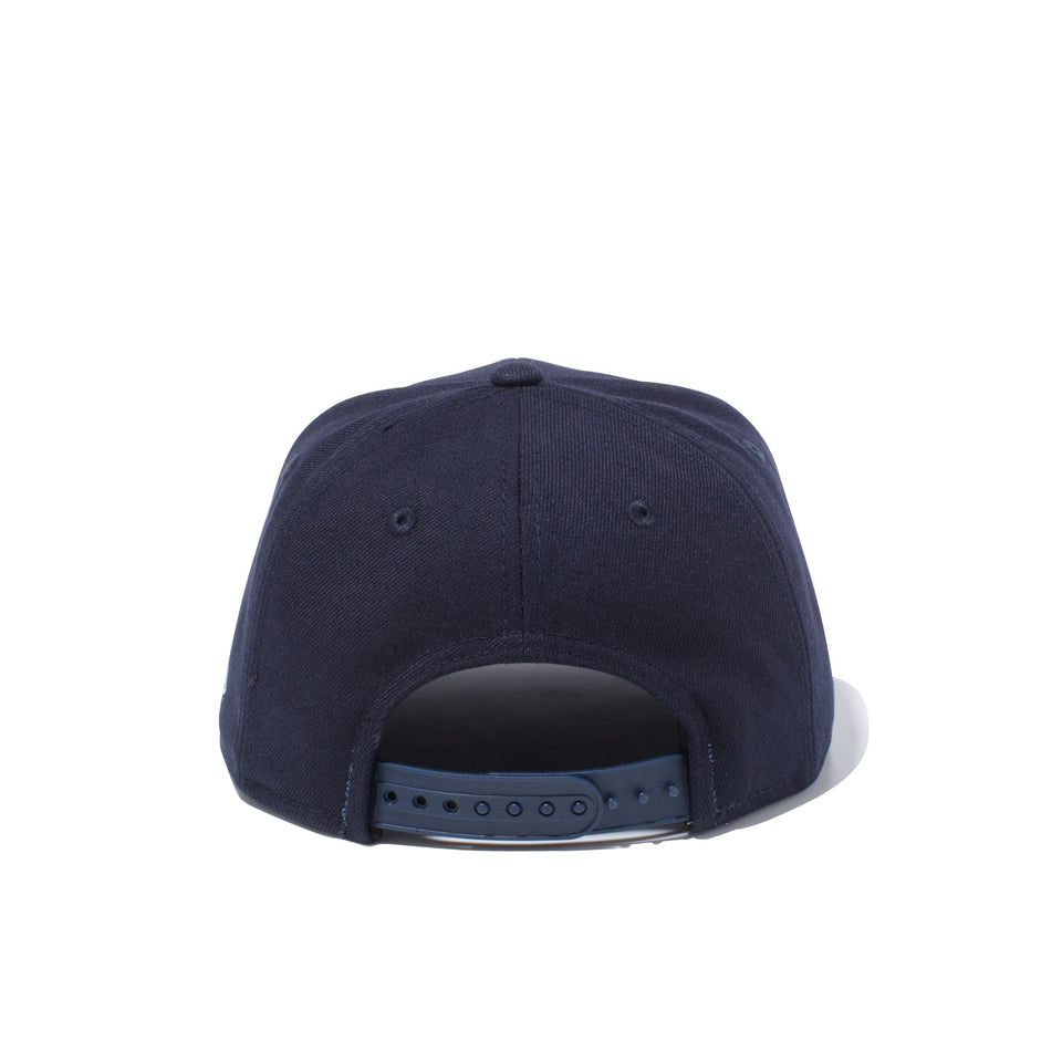 Youth 9FIFTY ドラえもん オリジナル ロゴ ネイビー インサイド オールオーバープリント