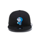 9FIFTY ドラえもん オリジナル ロゴ ブラック インサイド オールオーバープリント