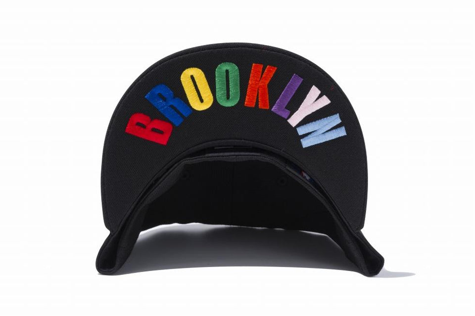 59FIFTY UNDERVISOR ニューヨーク・ヤンキース ブラック × ホワイト BROOKLYNマルチカラー