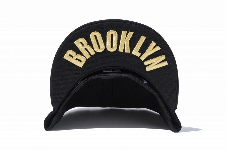 59FIFTY UNDERVISOR ニューヨーク・ヤンキース ブラック × ゴールド BROOKLYN