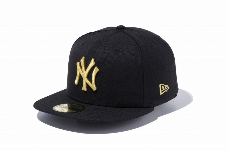 59FIFTY ニューヨーク・ヤンキース ブラック × ゴールド