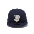 59FIFTY ドラえもん オリジナル シルバーメタルプレート ネイビー
