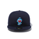 59FIFTY ドラえもん オリジナル ロゴ ネイビー インサイド オールオーバープリント