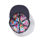 59FIFTY ドラえもん オリジナル ロゴ ネイビー インサイド オールオーバープリント