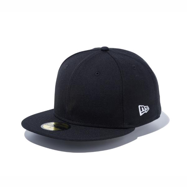 59FIFTY ベーシック ブラック ホワイトフラッグ