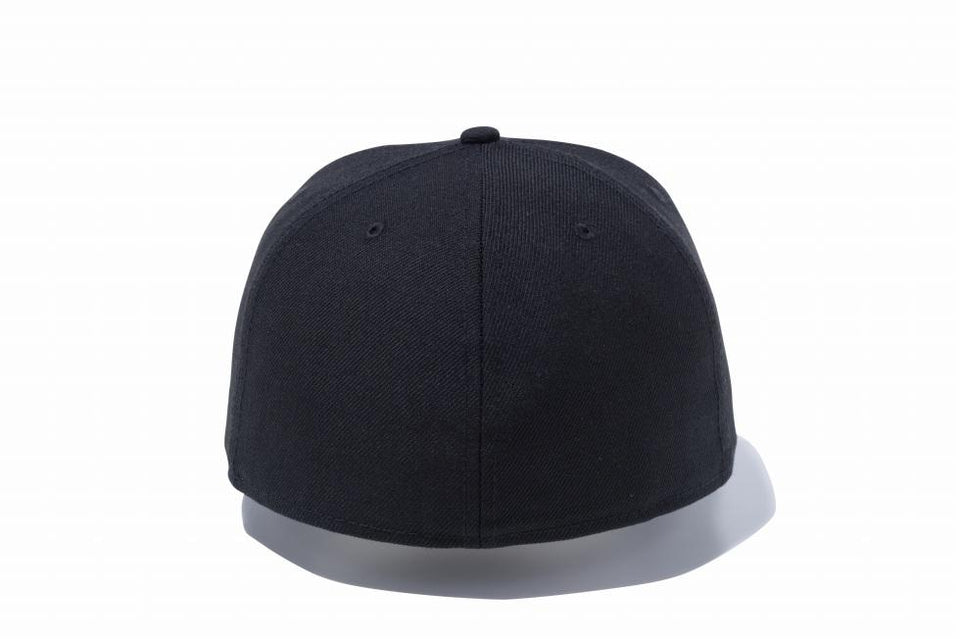 59FIFTY ベーシック ブラック ホワイトフラッグ