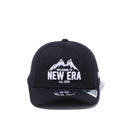 9FIFTY ストレッチスナップ ニューエラ マウンテン ブラック 【ニューエラ アウトドア】