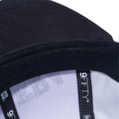 【ゴルフ】 9FIFTY ストレッチスナップ NEW ERA ロゴ ホワイト ブラックバイザー