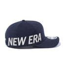 9FIFTY ストレッチスナップ エッセンシャル ネイビー × メタリックシルバー