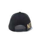 9FIFTY ストレッチスナップ エッセンシャル ブラック × メタリックゴールド