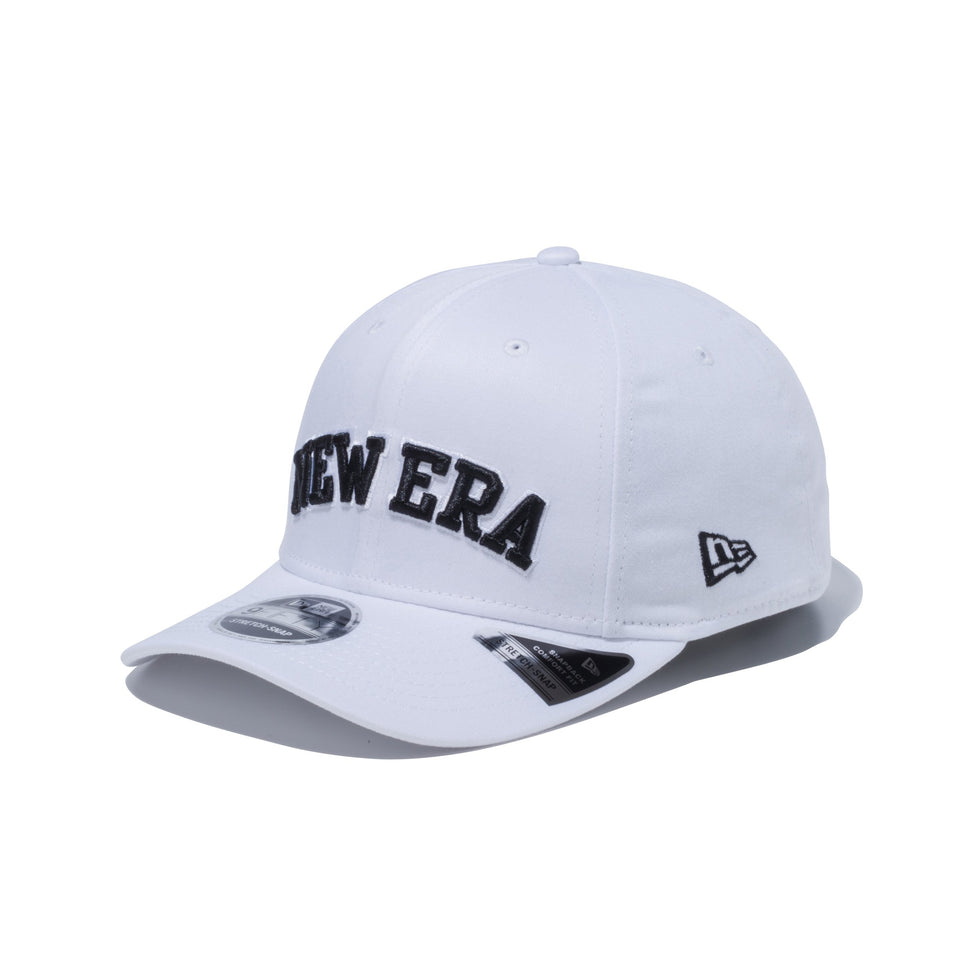 9FIFTY ストレッチスナップ NEW ERA ロゴ ホワイト