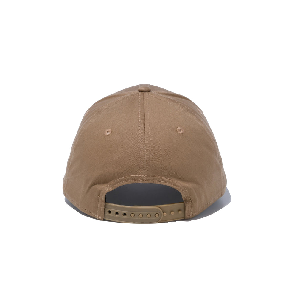 9FIFTY ストレッチスナップ NEW ERA ロゴ カーキ