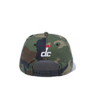 9FIFTY ワシントン・ウィザーズ チームロゴ ウッドランドカモ