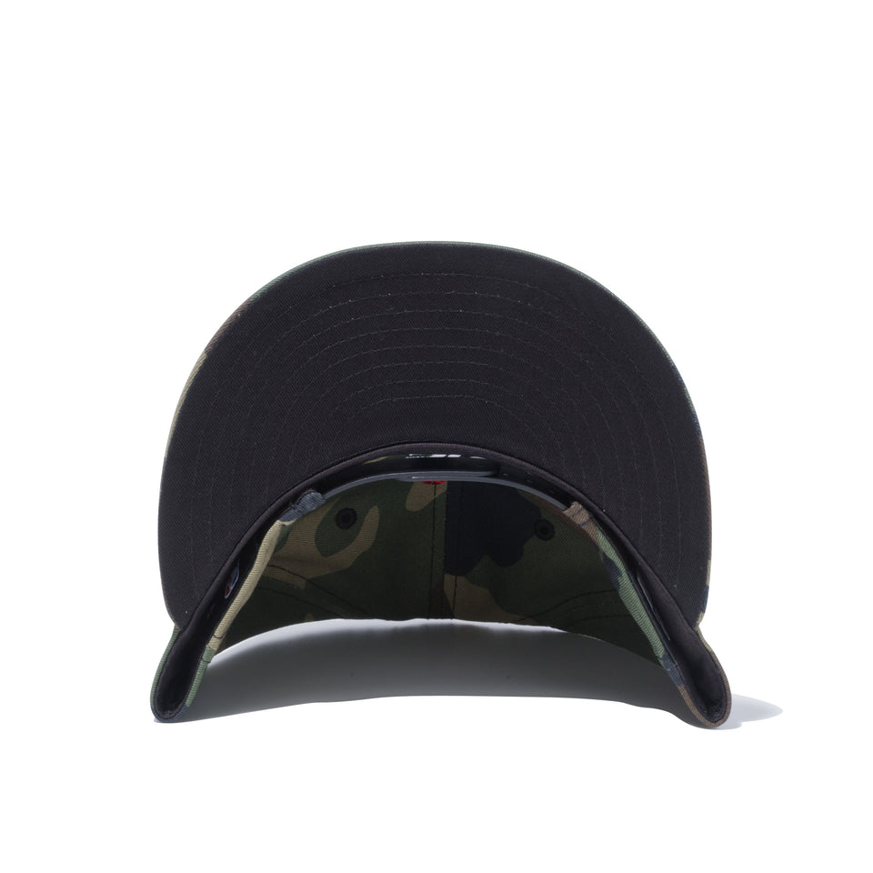 9FIFTY ワシントン・ウィザーズ チームロゴ ウッドランドカモ