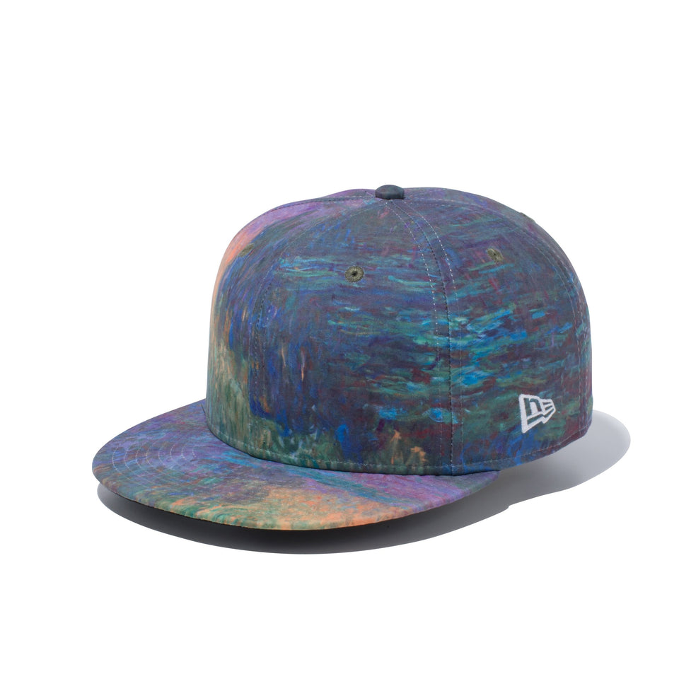 9FIFTY クロード・モネ 睡蓮 沈む太陽 オールオーバープリント