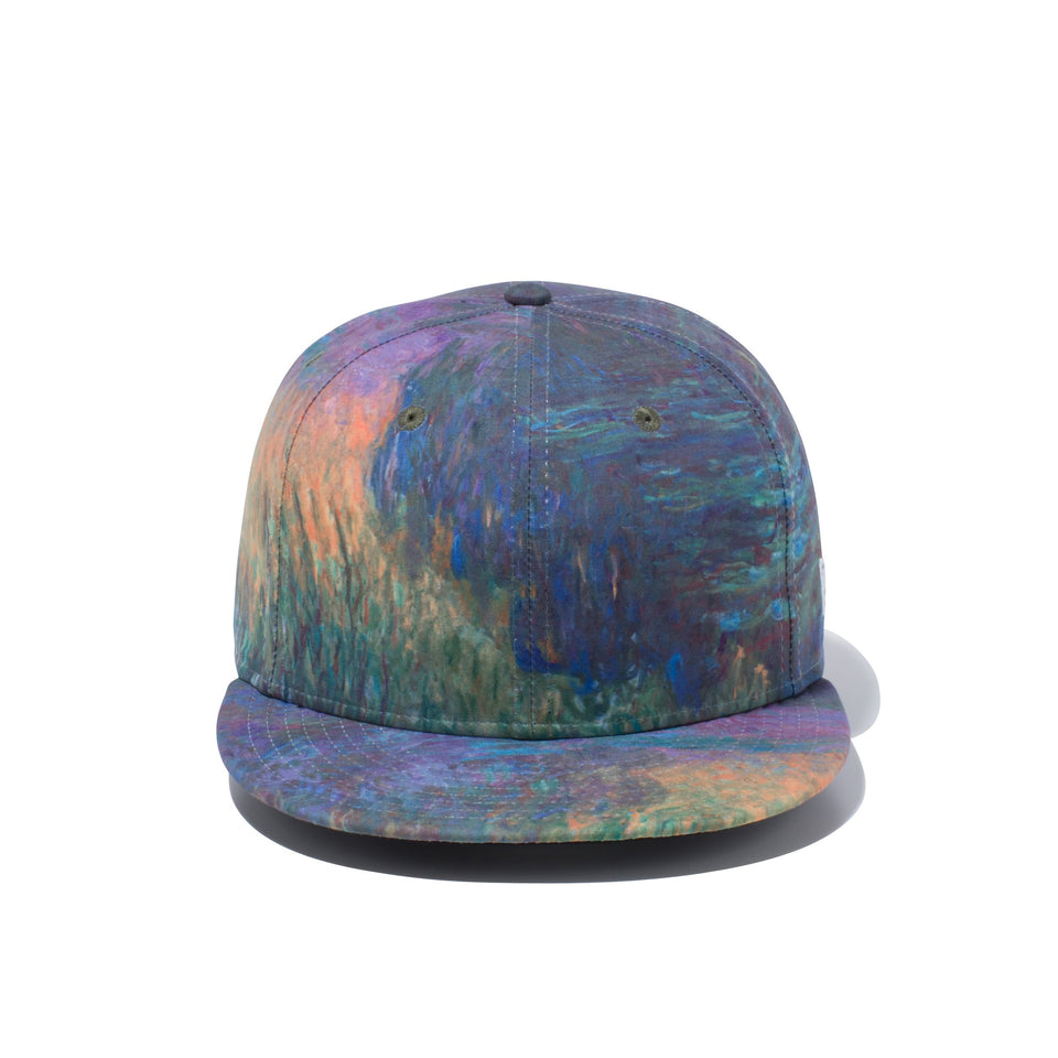 9FIFTY クロード・モネ 睡蓮 沈む太陽 オールオーバープリント