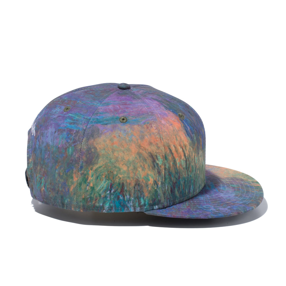 9FIFTY クロード・モネ 睡蓮 沈む太陽 オールオーバープリント