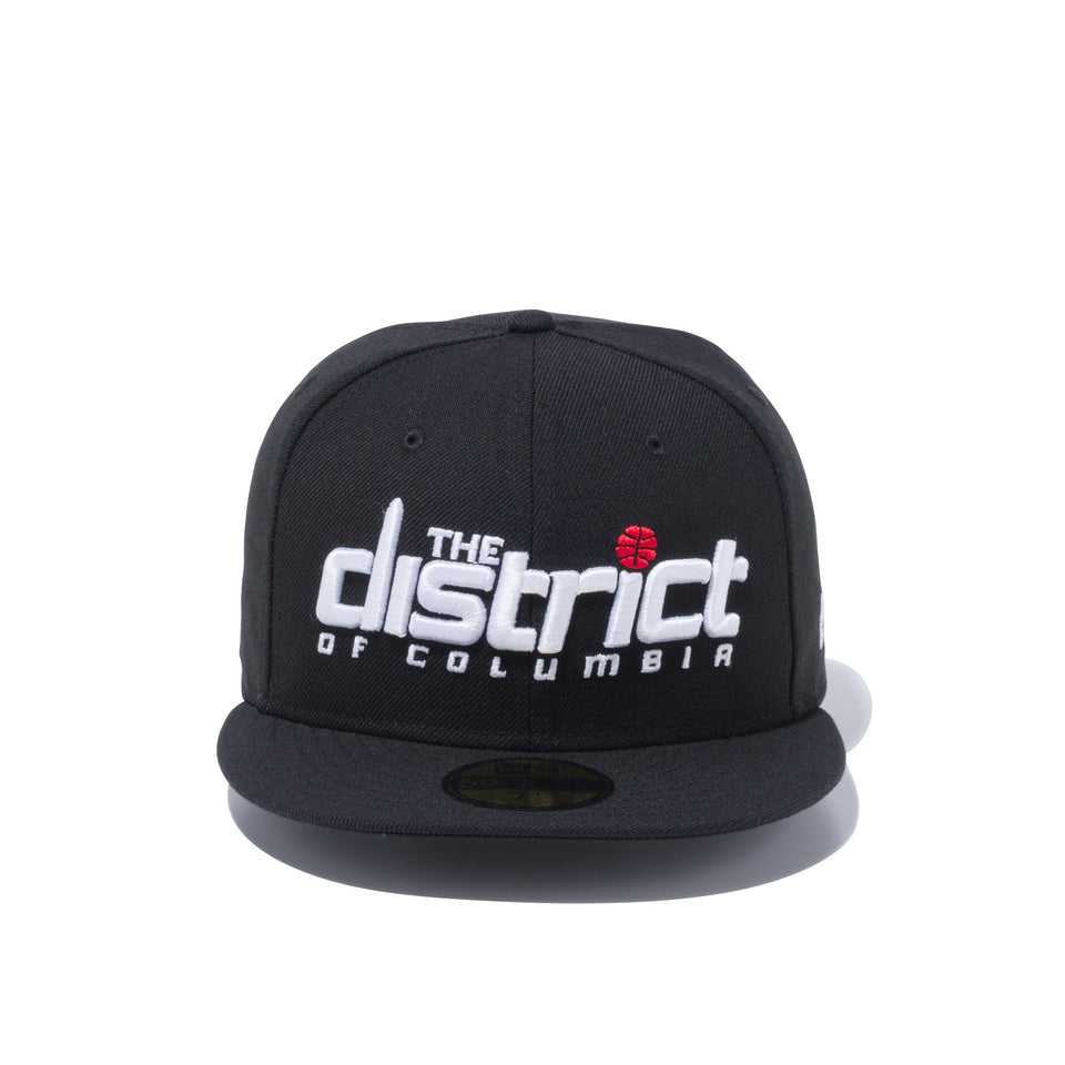 59FIFTY ワシントン・ウィザーズ THE district OF COLUMBIA ブラック