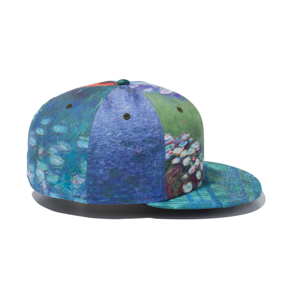 59FIFTY クロード・モネ 睡蓮 オールオーバープリント ブラックアンダーバイザー