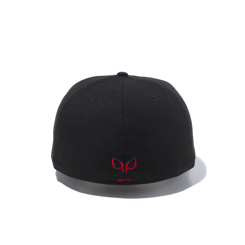 59FIFTY 歌舞伎 ロゴ ブラック × スノーホワイト