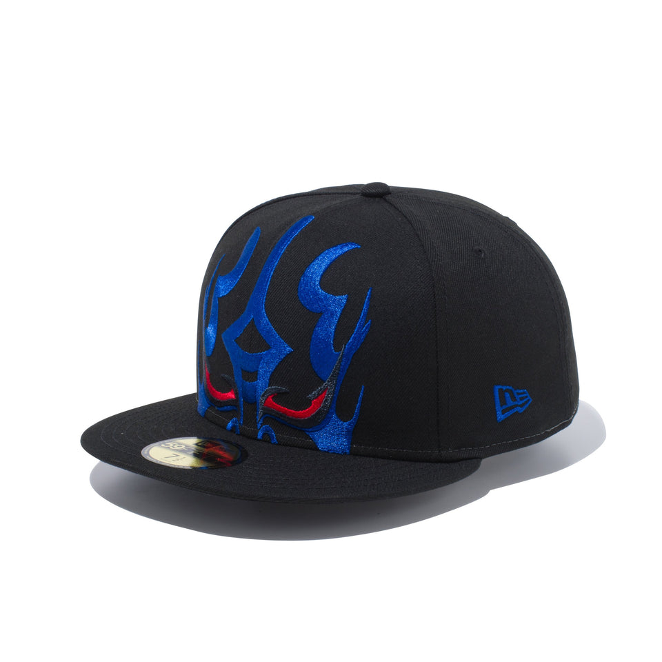 59FIFTY 歌舞伎 隈取 般若 ブラック