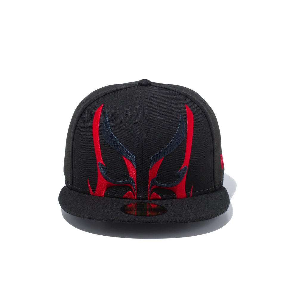 59FIFTY 歌舞伎 隈取 一本隈 ブラック