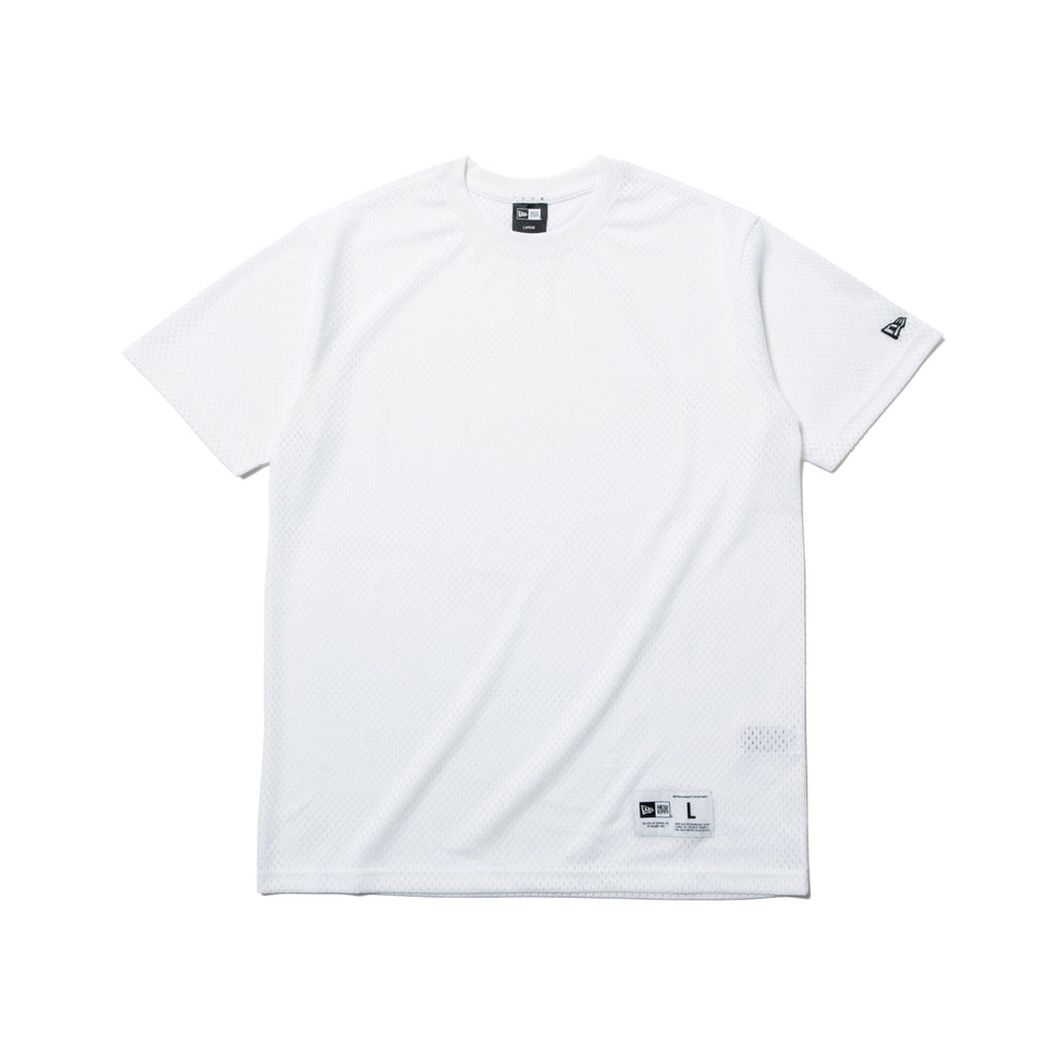 半袖 メッシュ Tシャツ ホワイト レギュラーフィット