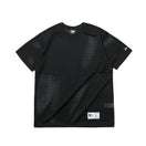 半袖 メッシュ Tシャツ ブラック レギュラーフィット
