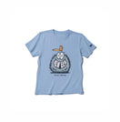 Youth コットン Tシャツ Kevin Lyons ケヴィン・ライオンズ NEW ERA オリジナルロゴ ライトブルー