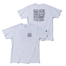 半袖 コットン Tシャツ Kevin Lyons ケヴィン・ライオンズ NEW ERA オリジナルロゴ タイポグラフィー ホワイト レギュラーフィット
