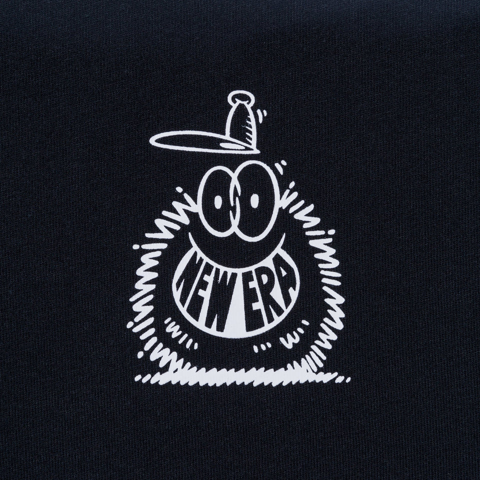 半袖 コットン Tシャツ Kevin Lyons ケヴィン・ライオンズ NEW ERA オリジナルロゴ ブラック レギュラーフィット