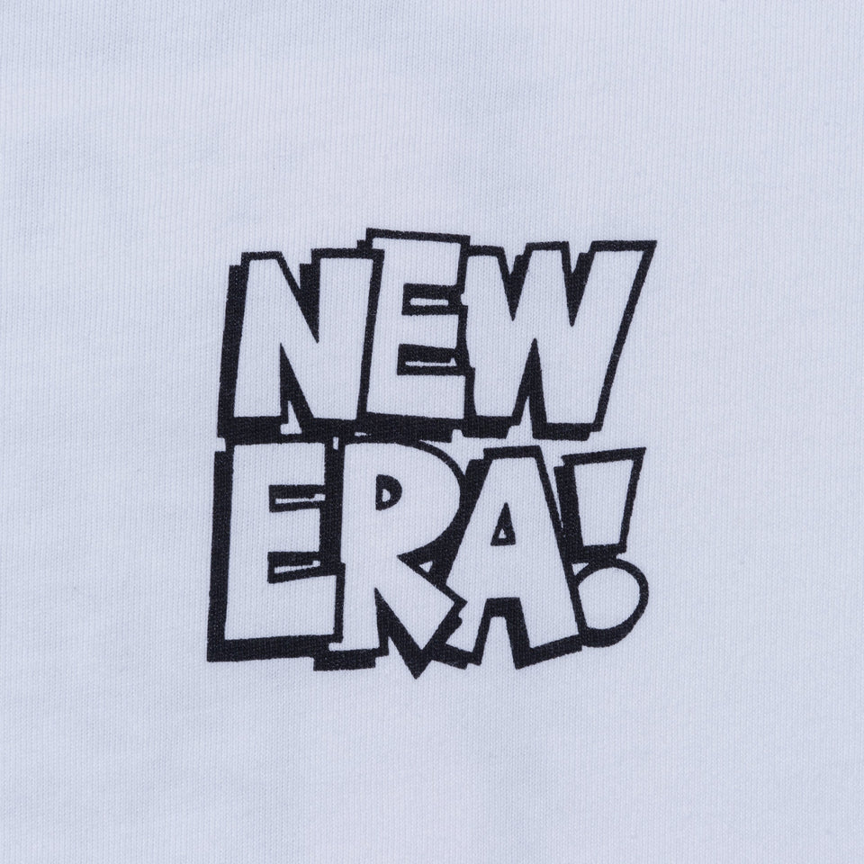 半袖 コットン Tシャツ Kevin Lyons ケヴィン・ライオンズ NEW ERA オリジナルロゴ ストア ホワイト レギュラーフィット