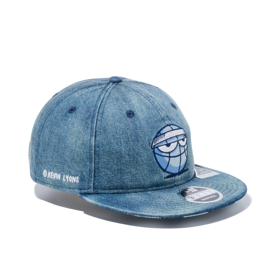 RC 9FIFTY フラットバイザー Kevin Lyons ケヴィン・ライオンズ オリジナルロゴ ウォッシュドデニム