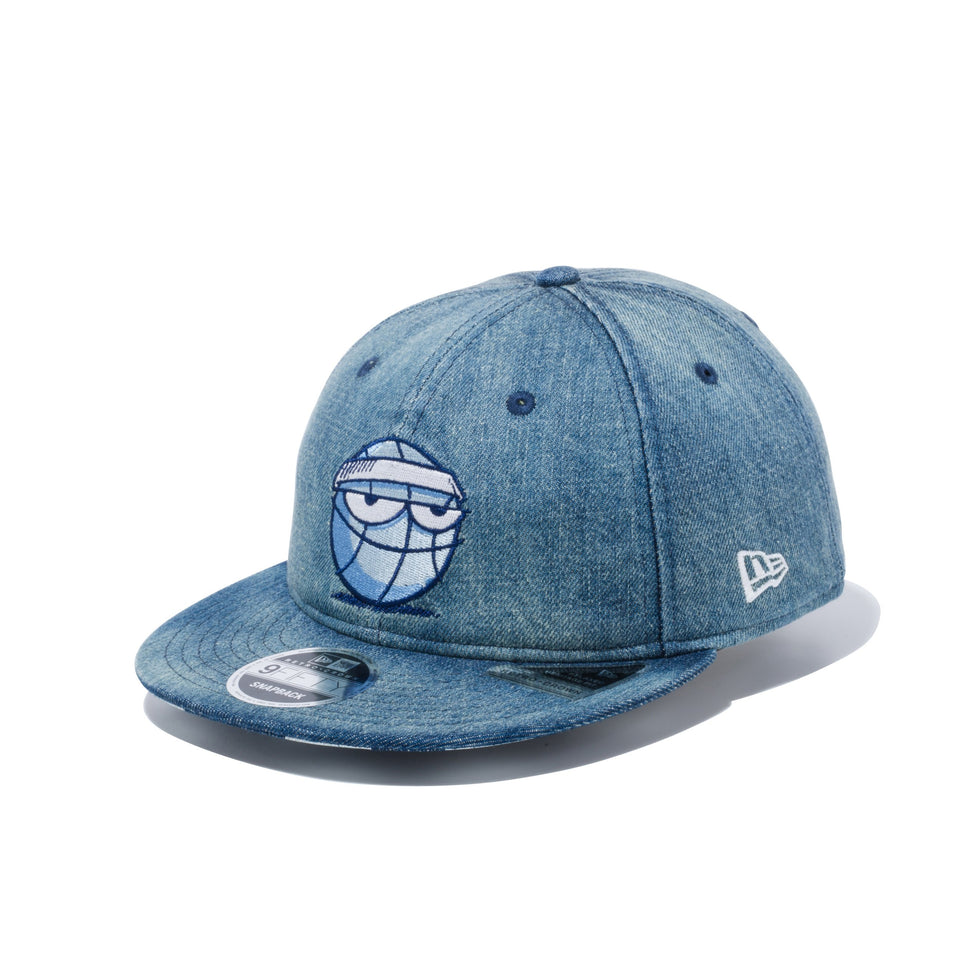 RC 9FIFTY フラットバイザー Kevin Lyons ケヴィン・ライオンズ オリジナルロゴ ウォッシュドデニム