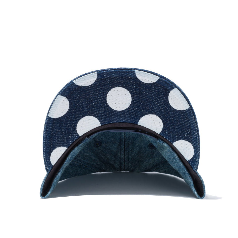 RC 9FIFTY フラットバイザー Kevin Lyons ケヴィン・ライオンズ オリジナルロゴ ウォッシュドデニム