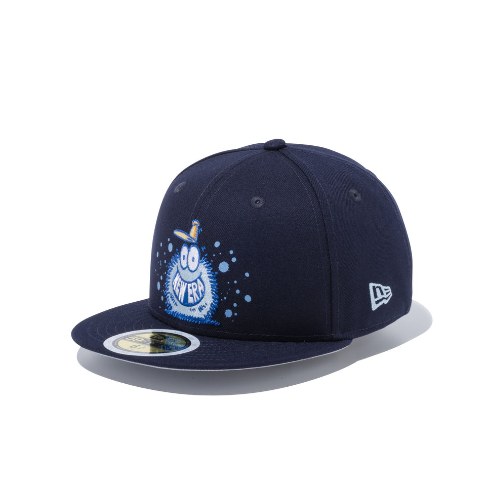 Kid's 59FIFTY Kevin Lyons ケヴィン・ライオンズ NEW ERA オリジナルロゴ ネイビー