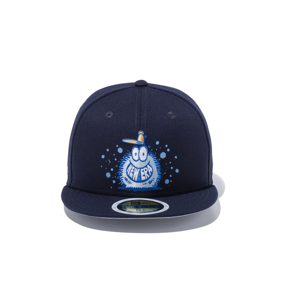 Kid's 59FIFTY Kevin Lyons ケヴィン・ライオンズ NEW ERA オリジナルロゴ ネイビー