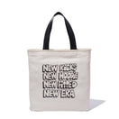 キャンバストート 14L Kevin Lyons ケヴィン・ライオンズ NEW ERA オリジナルロゴ アイボリー/ブラック